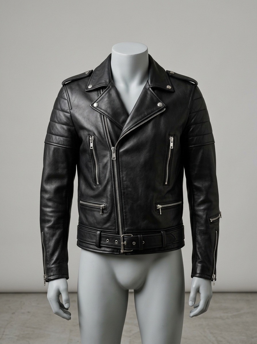 Leather Biker Jacket